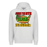 Dove Grey juneteenth 1865 freedom Premium Hoodie - CowGirlArtShop