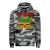 Slate Camo juneteenth 1865 freedom Premium Hoodie - CowGirlArtShop