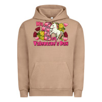 Pigment Burro My first valentine's day unicorn Urban Hoodie - FaDigitalArtStudio