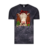 Cloud Black Christmas Hereford Vintage Tee - JahusDesignShop