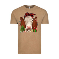Vintage Coffee Christmas Hereford Vintage Tee - JahusDesignShop
