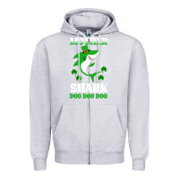 Heather Grey Mother Shark Doo Doo Doo Zipper Hoodie - Bettercallsaul
