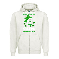 Oatmeal Heather Mother Shark Doo Doo Doo Zipper Hoodie - Bettercallsaul