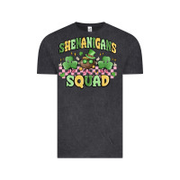 Vintage Black shenanigans squad Vintage Tee - MaliasSmallBusiness