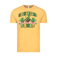 Vintage Mustard shenanigans squad Vintage Tee - MaliasSmallBusiness