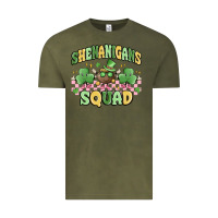 Vintage Olive shenanigans squad Vintage Tee - MaliasSmallBusiness