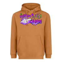 Meerkat mardi gras cruise Heavyweight Hoodie - CowGirlArtShop