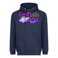 Navy mardi gras cruise Heavyweight Hoodie - CowGirlArtShop