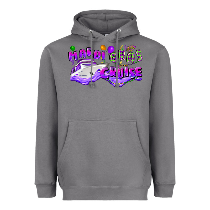 Mardi Gras Cruise Heavyweight Hoodie by CowGirlArtShop | Teevron