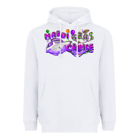 White mardi gras cruise Heavyweight Hoodie - CowGirlArtShop