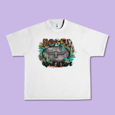 Rodeo Kind Of Girl Urban Heavy Tee Designed By Maliassmallbusiness