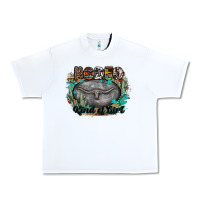 White rodeo kind of girl Urban Heavy Tee - MaliasSmallBusiness