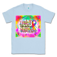 Dusty Blue lynch stndrome warrior Classic Tee - NancyCooperArtShop