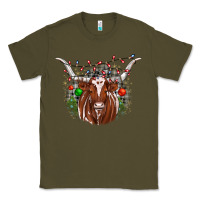 Army Green christmas  texas longhorn Classic Tee - JahusDesignShop