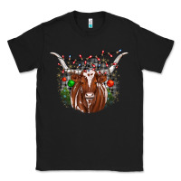 Black christmas  texas longhorn Classic Tee - JahusDesignShop
