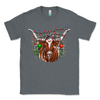 Charcoal Heather christmas  texas longhorn Classic Tee - JahusDesignShop