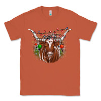 Copper christmas  texas longhorn Classic Tee - JahusDesignShop