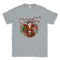Heather Grey christmas  texas longhorn Classic Tee - JahusDesignShop