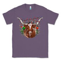 Lavender christmas  texas longhorn Classic Tee - JahusDesignShop