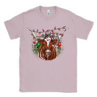 Lilac christmas  texas longhorn Classic Tee - JahusDesignShop
