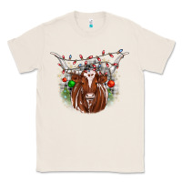 Natural christmas  texas longhorn Classic Tee - JahusDesignShop
