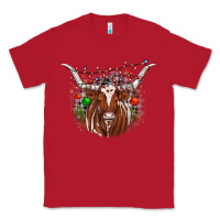 Red christmas  texas longhorn Classic Tee - JahusDesignShop