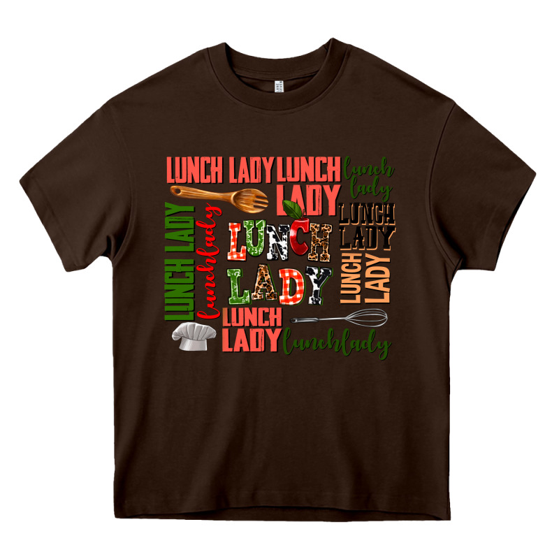 Lunch Lady Heavy Core Tee by AdoDesignShop | Teevron