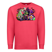 Cardinal halloween gnome Premium Sweatshirt - CowGirlArtShop