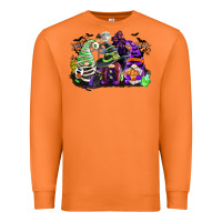 Carrot halloween gnome Premium Sweatshirt - CowGirlArtShop