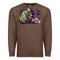 Chestnut halloween gnome Premium Sweatshirt - CowGirlArtShop