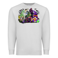 Dove Grey halloween gnome Premium Sweatshirt - CowGirlArtShop