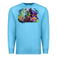 Ocean Blue halloween gnome Premium Sweatshirt - CowGirlArtShop