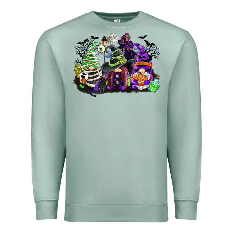 Halloween Gnome Premium Sweatshirt by CowGirlArtShop | Teevron