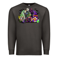 Smoke halloween gnome Premium Sweatshirt - CowGirlArtShop