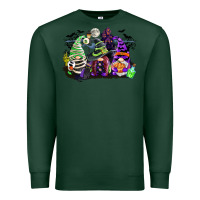 Sports Green halloween gnome Premium Sweatshirt - CowGirlArtShop
