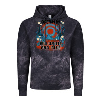 Cloud Black dream' in red white and blue Vintage Hoodie - MaliasSmallBusiness