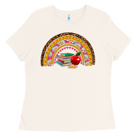 Bone back to school rainbow Ladies Tee - AdoDesignShop