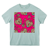 Arona valentines day lock and key seamless pattern Heavy Core Tee - BundleAndBundleShop