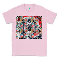 Bubblegum Pink american ice cream Classic Tee - CowhideDigitalArt