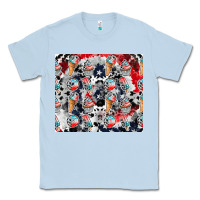Dusty Blue american ice cream Classic Tee - CowhideDigitalArt