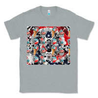 Heather Grey american ice cream Classic Tee - CowhideDigitalArt
