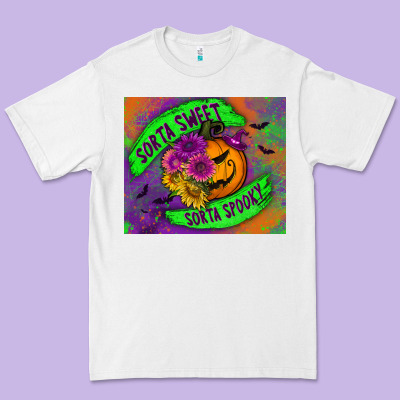 Sorta Sweet Sorta Spooky Mousepad Premium Tee Designed By Bundleandbundleshop