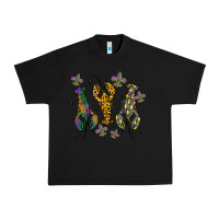 Black mardi gras crawfish Urban Heavy Tee - MaliasSmallBusiness