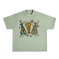 Oil Green mardi gras crawfish Urban Heavy Tee - MaliasSmallBusiness