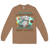 Toasted Coconut A Pinch Of Patience a Das Of Kindness Long Sleeve Tee - MaliasSmallBusiness