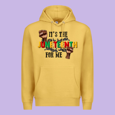 Its The Juneteenth For Me Premium Hoodie Designed By Cowgirlartshop