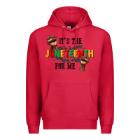 Cardinal its the juneteenth for me Premium Hoodie - CowGirlArtShop