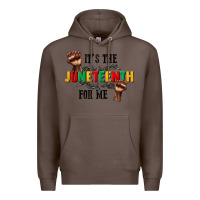 Coffee its the juneteenth for me Premium Hoodie - CowGirlArtShop