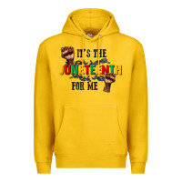 Lemon its the juneteenth for me Premium Hoodie - CowGirlArtShop