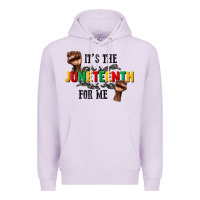 Lilac its the juneteenth for me Premium Hoodie - CowGirlArtShop